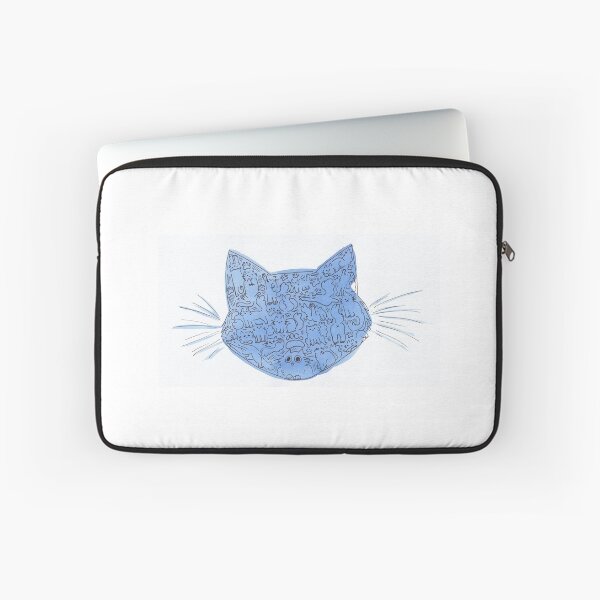 Item preview, Ink stain art - Cat head designed and sold by rainbow-pants.