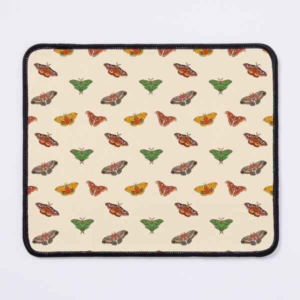 Item preview, Moth Pattern Beige designed and sold by spicejpg.
