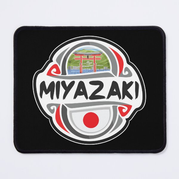 Item preview, Miyazaki Japan Flag Badge Travel Souvenir Stamp designed and sold by TeeHome.