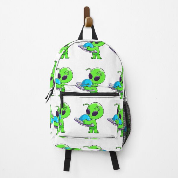 Artikelvorschau, Netter Alien, der einen UFO-Cartoon umarmt. entworfen und verkauft von BEAUTY ⭐⭐⭐⭐⭐.