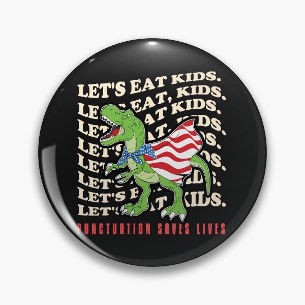 Item preview, Funny Let's Eat Kids Punctuation Saves Lives Educational Teacher designed and sold by Ay-mane.