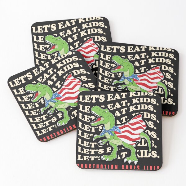 Item preview, Funny Let's Eat Kids Punctuation Saves Lives Educational Teacher designed and sold by Ay-mane.