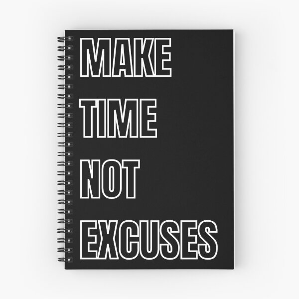 Item preview, Make Time Not Excuses 4 designed and sold by KingsManKind.