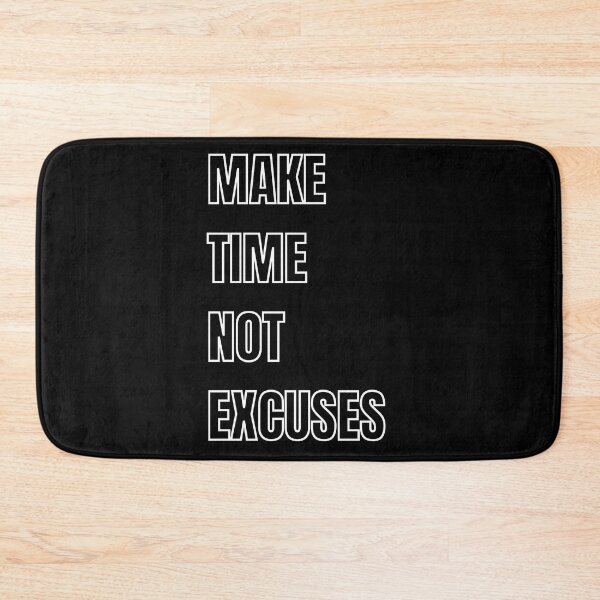 Item preview, Make Time Not Excuses 4 designed and sold by KingsManKind.