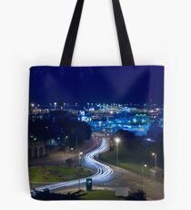 Traffic trails Tote Bag