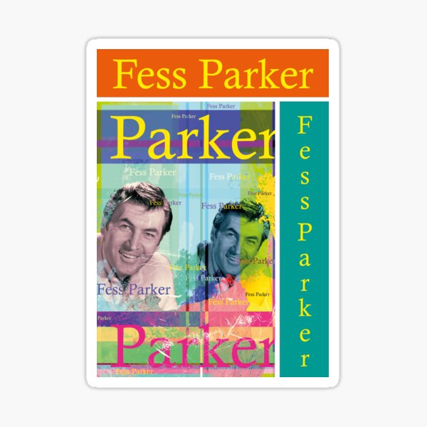 “Beautiful Fess Parker Portrait, Face of Famous American Actor and