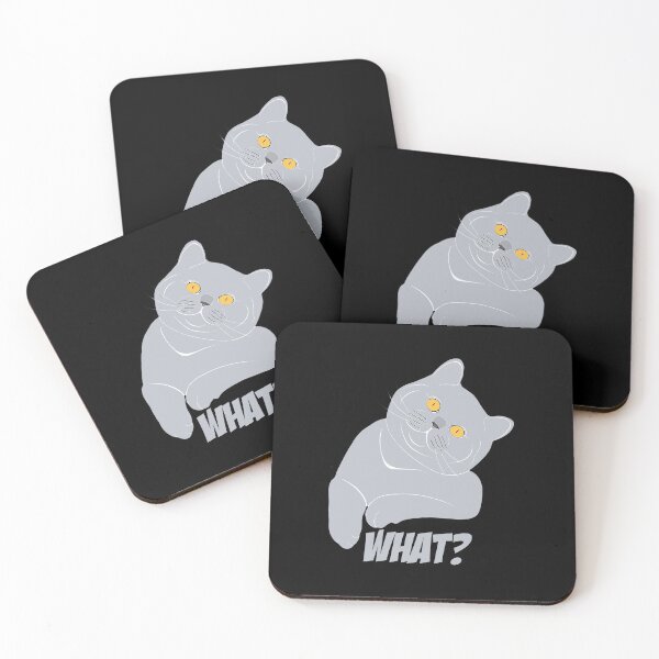 Item preview, Funny cat designs on t-shirts? What? Look no further! Our unique t-shirts feature funny looking cats that will make you stand out. Get yours today! designed and sold by SERGEY OVCHARUK.