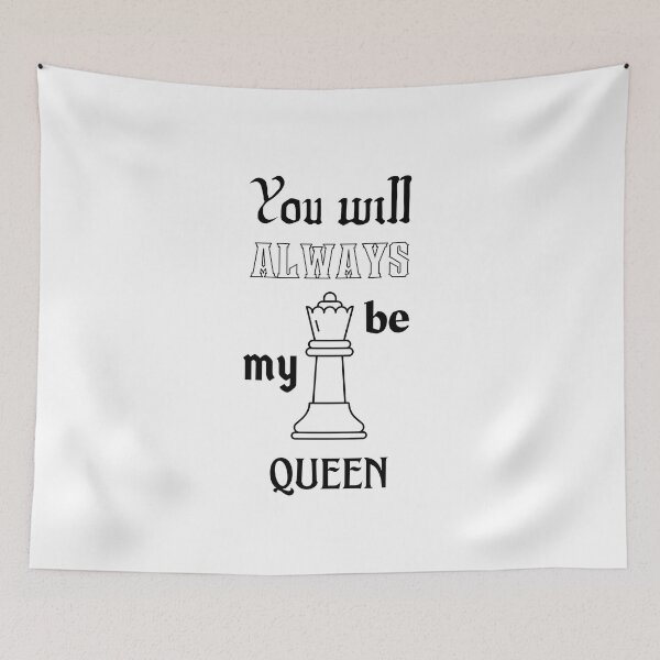 Item preview, You will always be my queen (black) designed and sold by Megurix.
