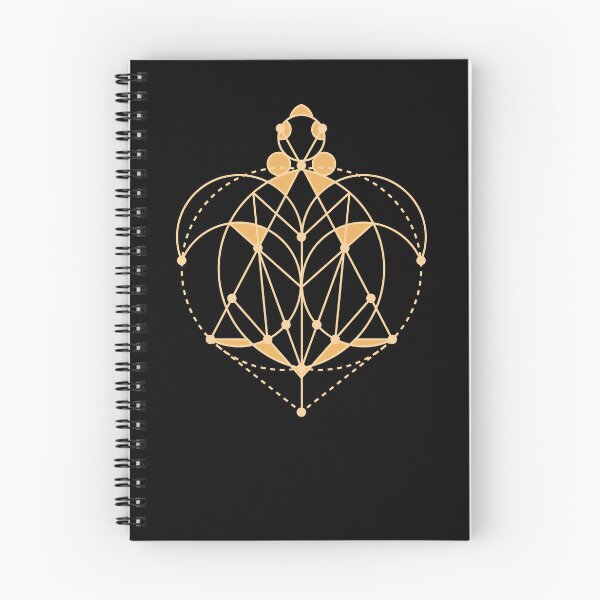 Item preview,  The turtle in graphic representation, sacred geometry designed and sold by bernd49.