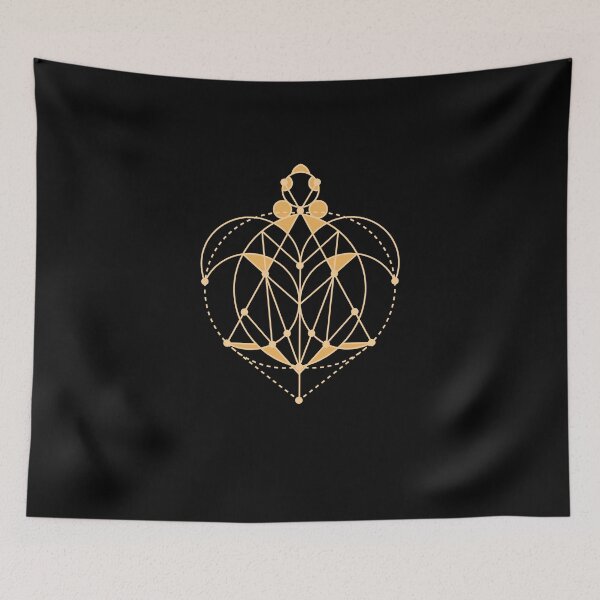 Item preview,  The turtle in graphic representation, sacred geometry designed and sold by bernd49.