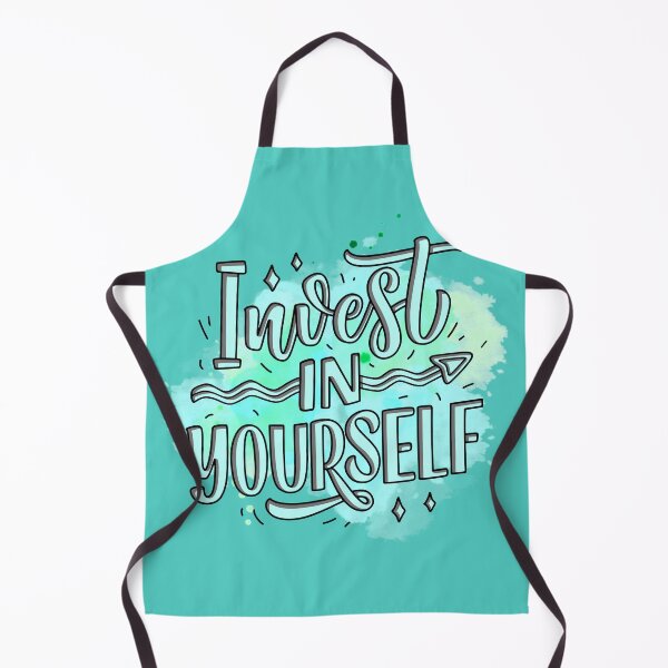 Item preview, Invest in yourself blue designed and sold by DigitalArt BoutiqueRS.