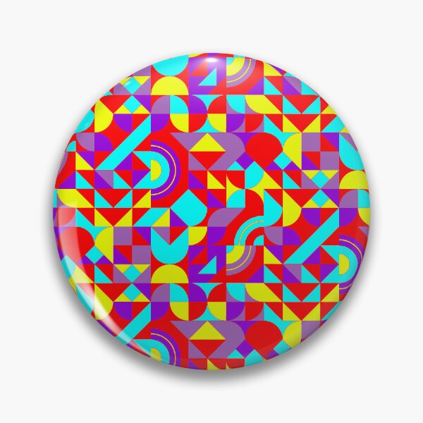 Item preview, geometric colorful patterns conceptual Art - Abstract Neo Geo graphic design designed and sold by Design Repo.
