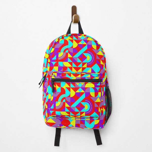 Item preview, geometric colorful patterns conceptual Art - Abstract Neo Geo graphic design designed and sold by Design Repo.