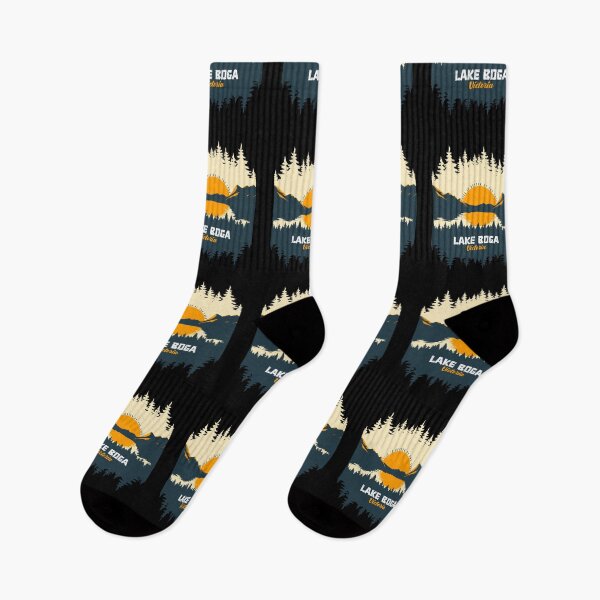 Item preview, Lake Boga Victoria Australia Lake With Mountain And Pine Tree designed and sold by Friday NightCo.