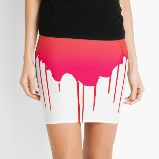 Dripping Mini Skirts for Sale | Redbubble