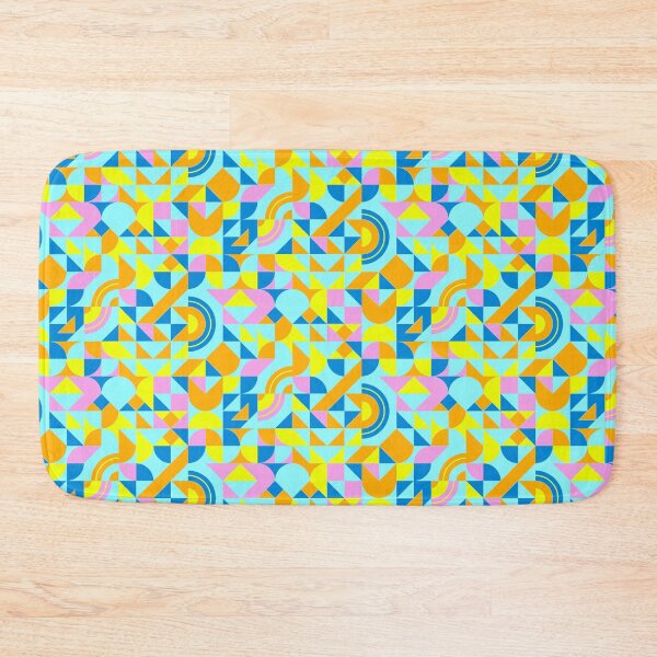 Item preview, geometric colorful patterns conceptual Art - Abstract Neo Geo graphic design designed and sold by Design Repo.