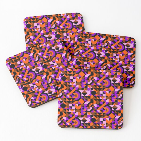Item preview, geometric colorful patterns conceptual Art - Abstract Neo Geo graphic design designed and sold by Design Repo.