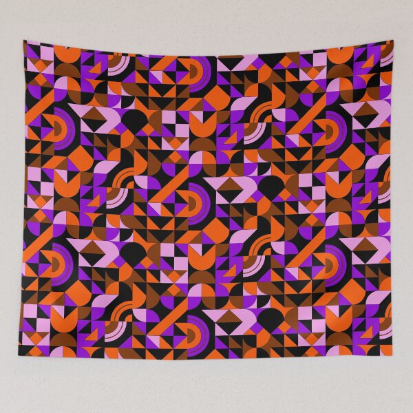 Item preview, geometric colorful patterns conceptual Art - Abstract Neo Geo graphic design designed and sold by Design Repo.
