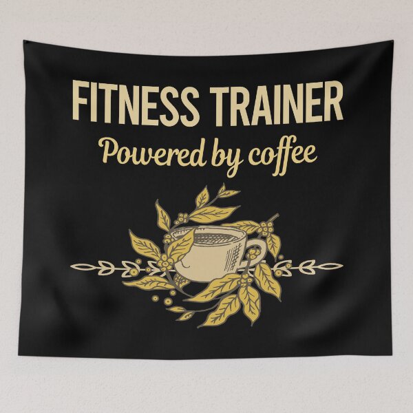 Artikelvorschau, Powered By Coffee Fitness-Trainer entworfen und verkauft von toniabrendaom.