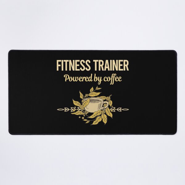 Item preview, Powered By Coffee Fitness Trainer designed and sold by toniabrendaom.