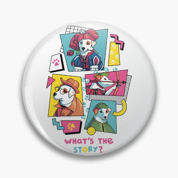 Item preview, What's the Story, Wishbone  Tv Show, 90s, Jack Russell designed and sold by NisWierv2.