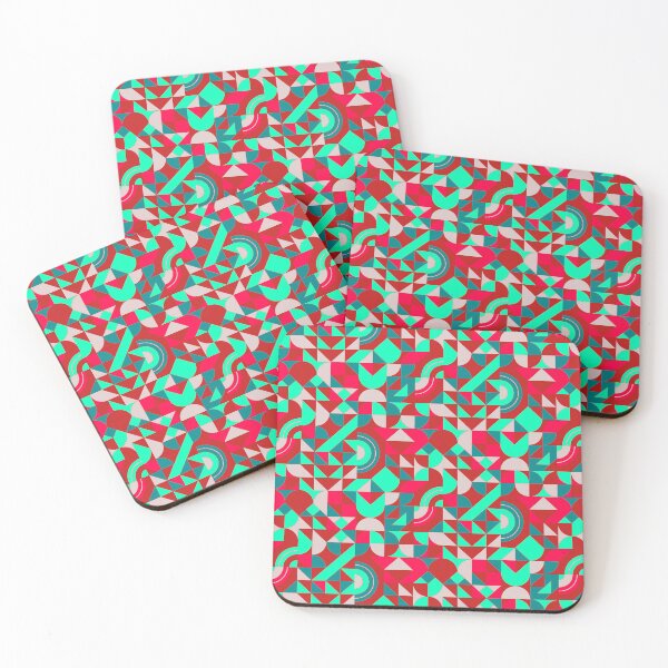 Item preview, geometric colorful patterns conceptual Art - Abstract Neo Geo graphic design designed and sold by Design Repo.