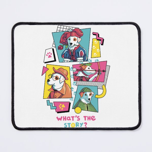 Item preview, What's the Story, Wishbone  Tv Show, 90s, Jack Russell designed and sold by NisWierv2.