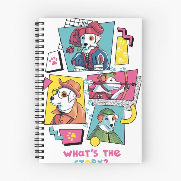 Item preview, What's the Story, Wishbone  Tv Show, 90s, Jack Russell designed and sold by NisWierv2.