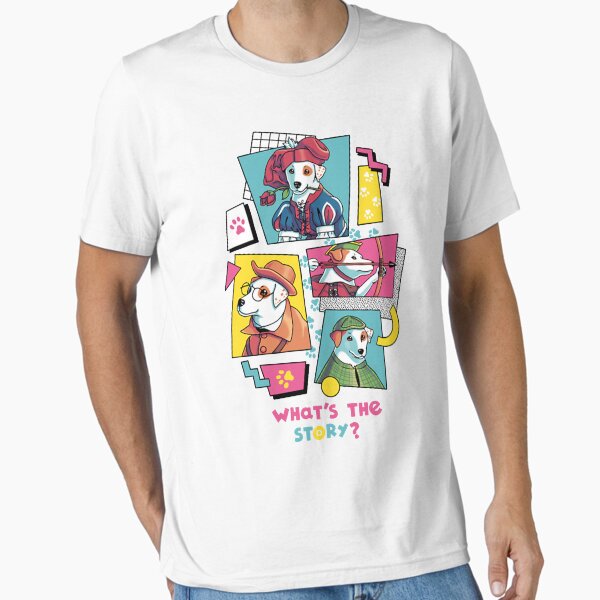 Vista previa del artículo con la obra «What's the Story, programa de televisión Wishbone, años 90, Jack Russell», diseñado y vendido por NisWierv2.
