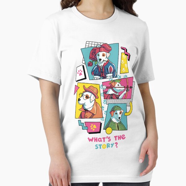 Vista previa del artículo con la obra «What's the Story, programa de televisión Wishbone, años 90, Jack Russell», diseñado y vendido por NisWierv2.