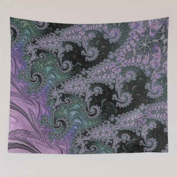 Item preview, Diseño Fractal Vagabundo Púrpura designed and sold by JoolyA.