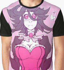 Pink, Hearts, and Ghost Boobies Graphic T-Shirt