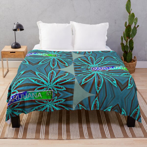 Item preview, Marijuana St. - Blue Leaf designed and sold by asphaltimages.