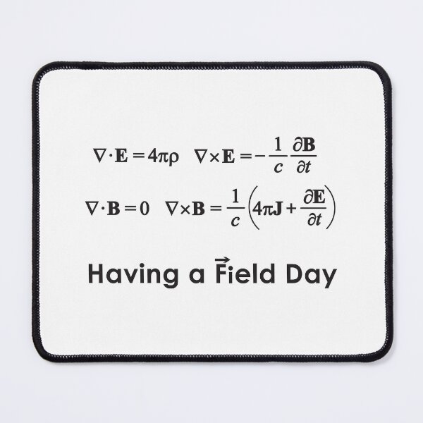 Item preview, Maxwell's Equations - Having a Field Day designed and sold by Lines-n-Shapes.
