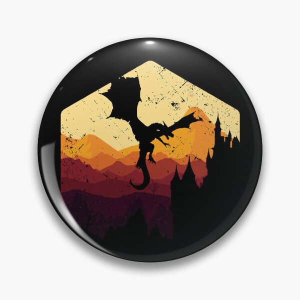Item preview, Dragon Flying Near Castle designed and sold by NisWierv2.
