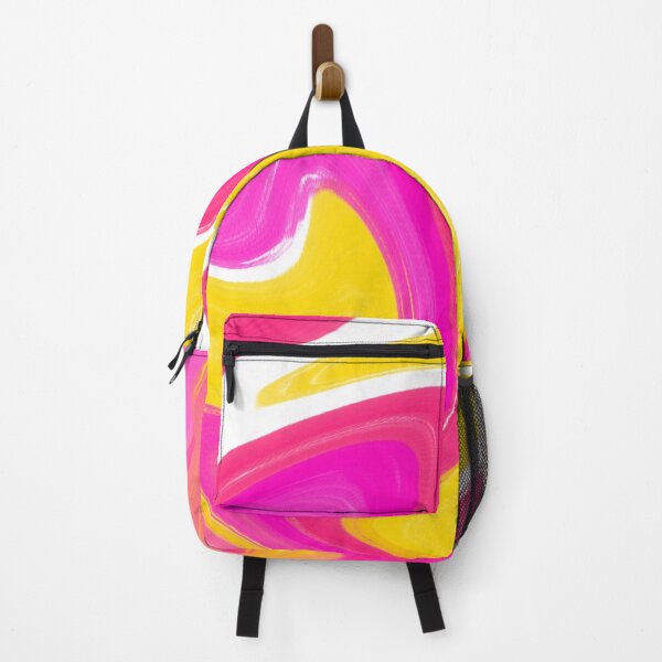 Item preview, Yellow, Hot Pink and Orange Marble Pattern Design designed and sold by theprintedclub.