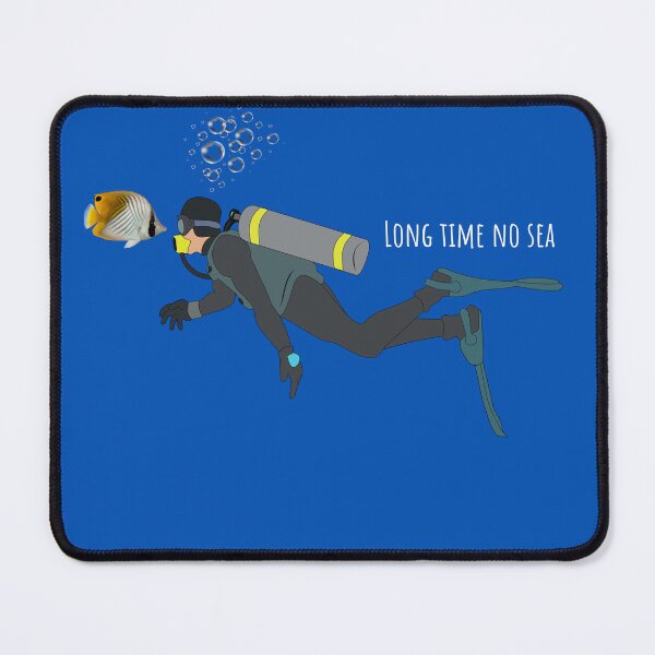 Item preview, Long time no sea, diver designed and sold by robpritchard.