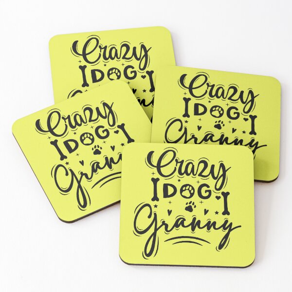 Item preview, Crazy Dog Granny designed and sold by ProMySign.