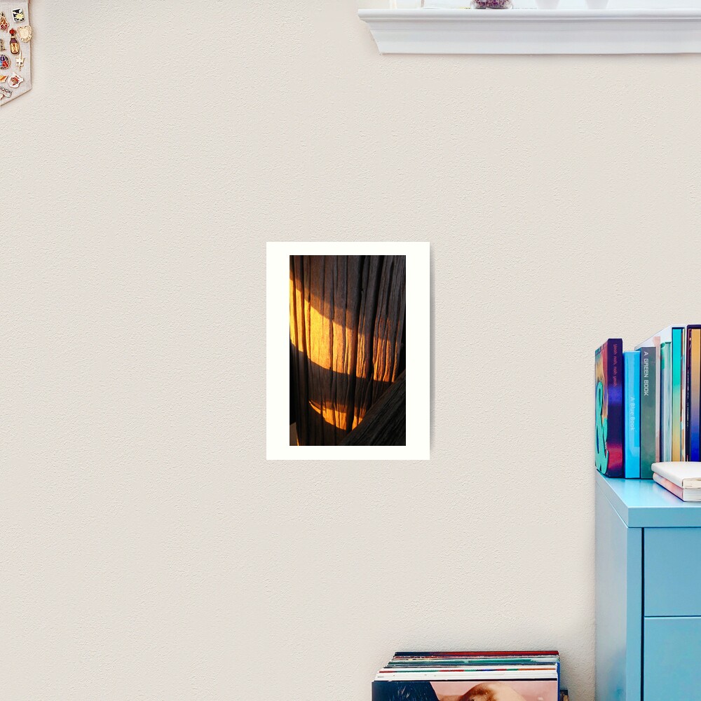 Jetty Gold Art Print