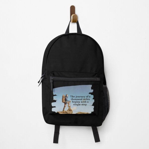 Item preview, the journey of a thousand miles begins with a single step designed and sold by Pride-Casuals.