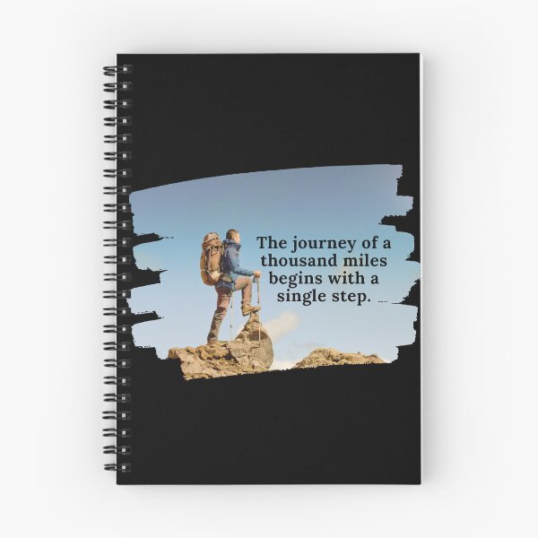 Item preview, the journey of a thousand miles begins with a single step designed and sold by Pride-Casuals.