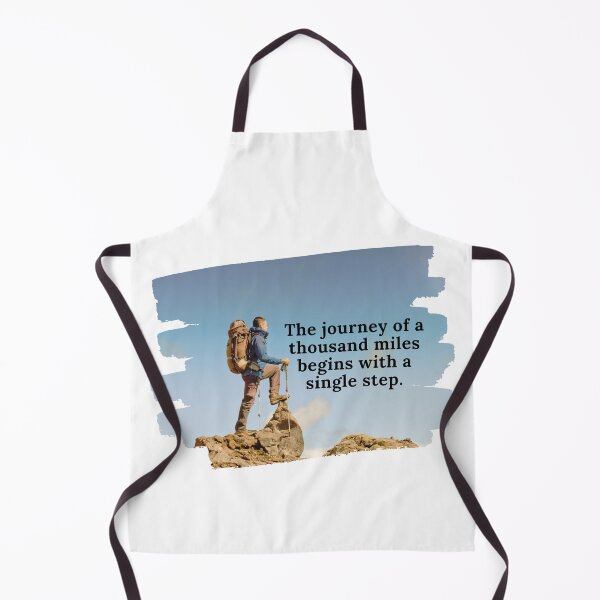 Item preview, the journey of a thousand miles begins with a single step designed and sold by Pride-Casuals.
