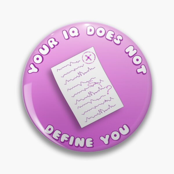 Item preview, Your IQ Does Not Define You Purple Exam Paper designed and sold by everything4eva.