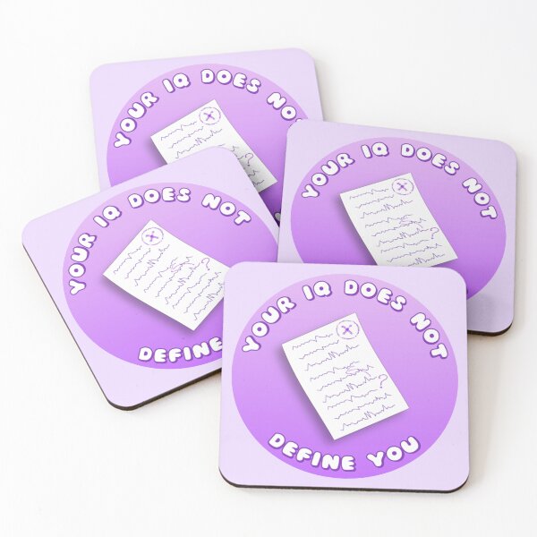 Item preview, Tu coeficiente intelectual no te define Documento de examen morado designed and sold by everything4eva.