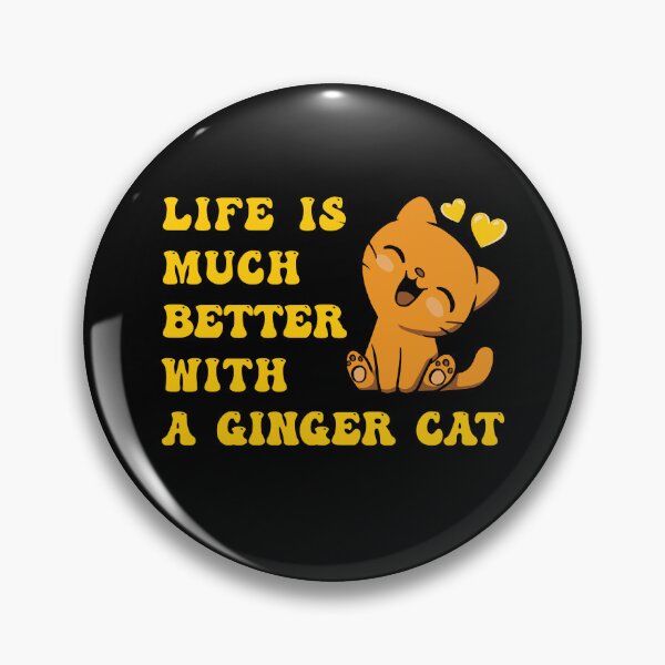 Item preview, Life is much better with a Ginger Cat designed and sold by Luxury-Outfits.
