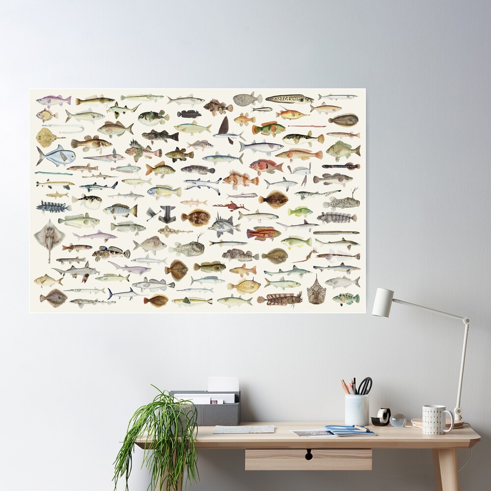 Fish Poster for Sale by Dee Dee