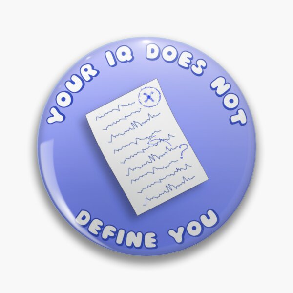 Item preview, Your IQ Does Not Define You Blue Exam Paper designed and sold by everything4eva.