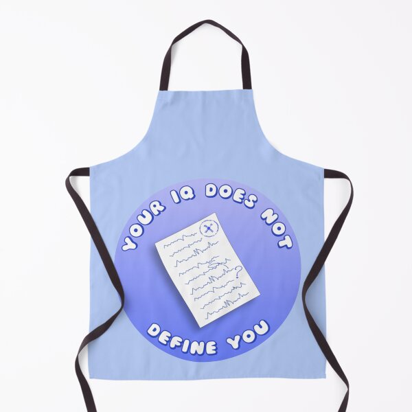Item preview, Your IQ Does Not Define You Blue Exam Paper designed and sold by everything4eva.