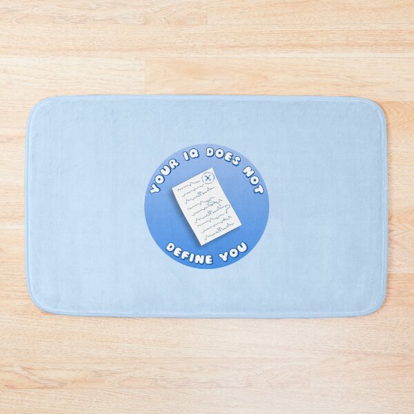 Item preview, Your IQ Does Not Define You Blue Exam Paper designed and sold by everything4eva.