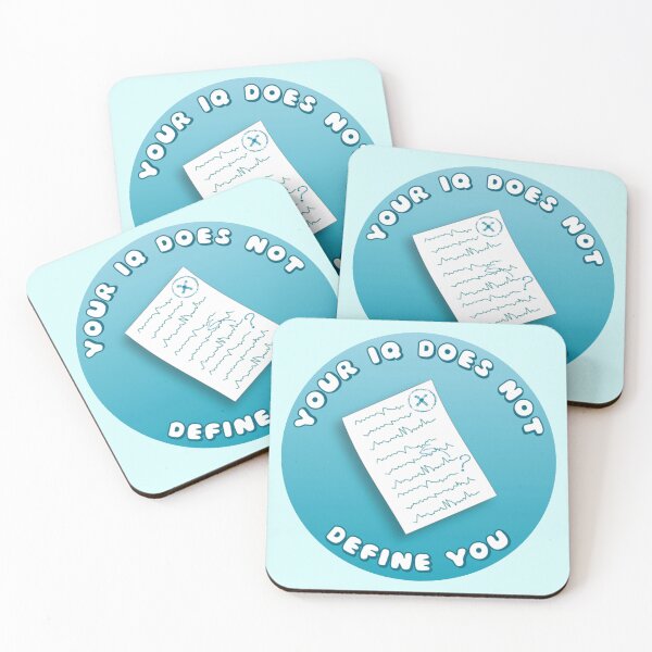 Item preview, Tu coeficiente intelectual no te define Documento de examen azul designed and sold by everything4eva.